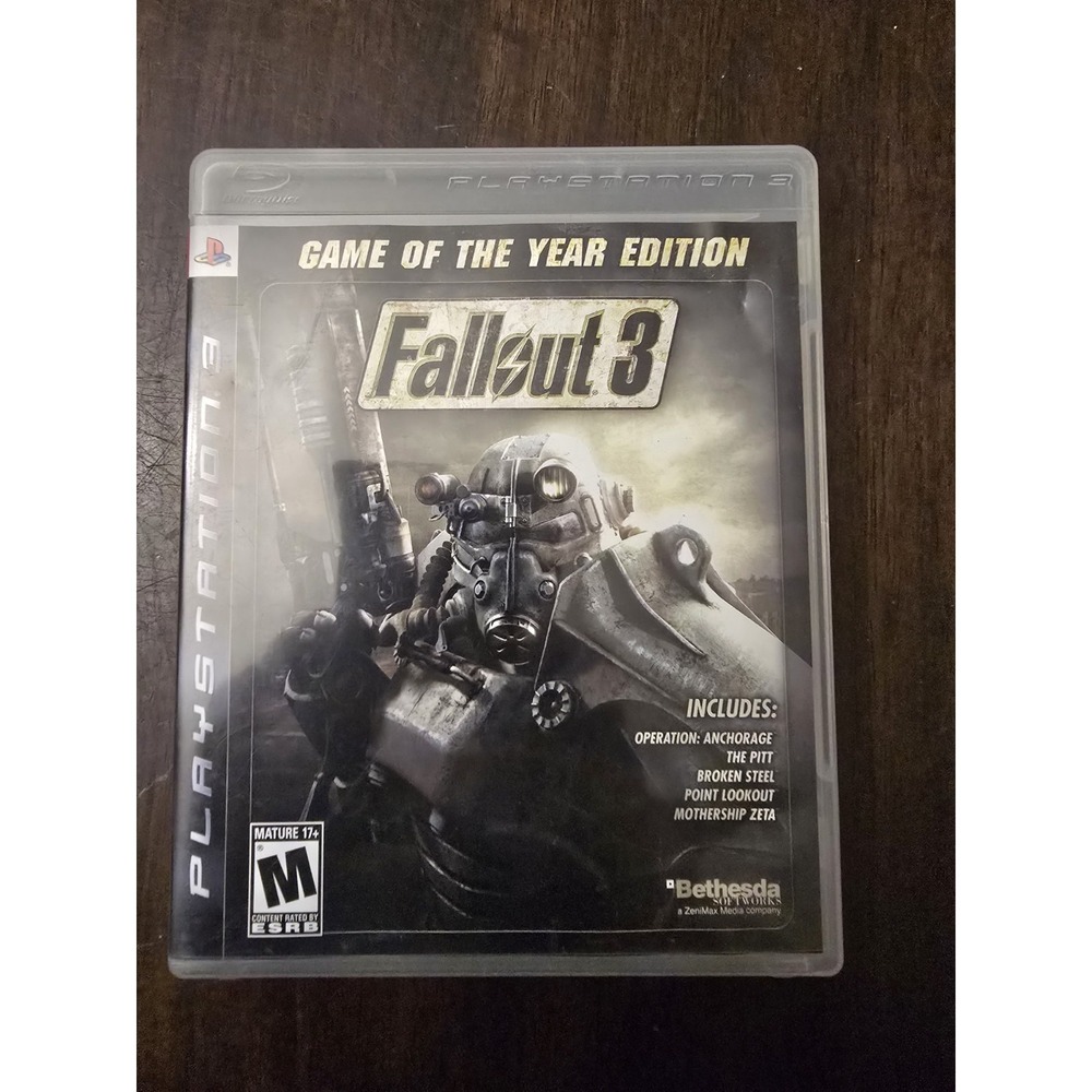 Fallout 3 Game‎ Of The Year Edition PS3 TESTED